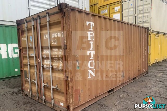 20' STANDARD HEIGHT SHIPPING CONTAINER