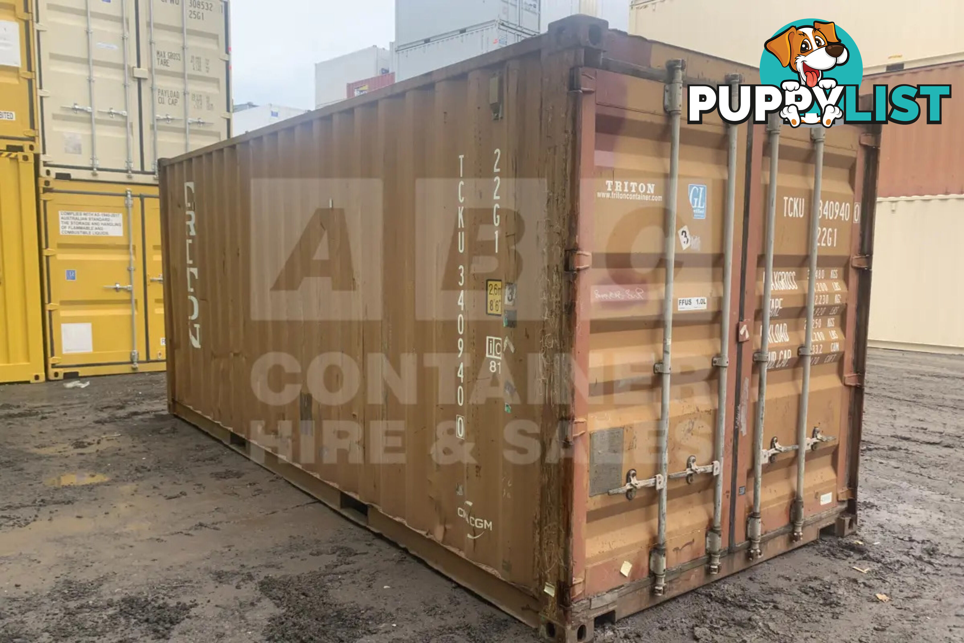20' STANDARD HEIGHT SHIPPING CONTAINER