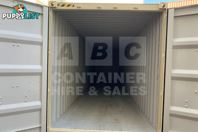 40' HIGH CUBE SHIPPING CONTAINER (STEEL FLOOR) - in Brisbane