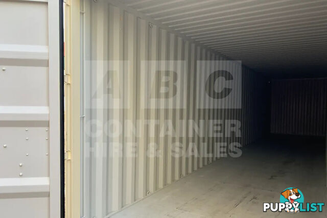 40' HIGH CUBE SHIPPING CONTAINER (STEEL FLOOR) - in Brisbane