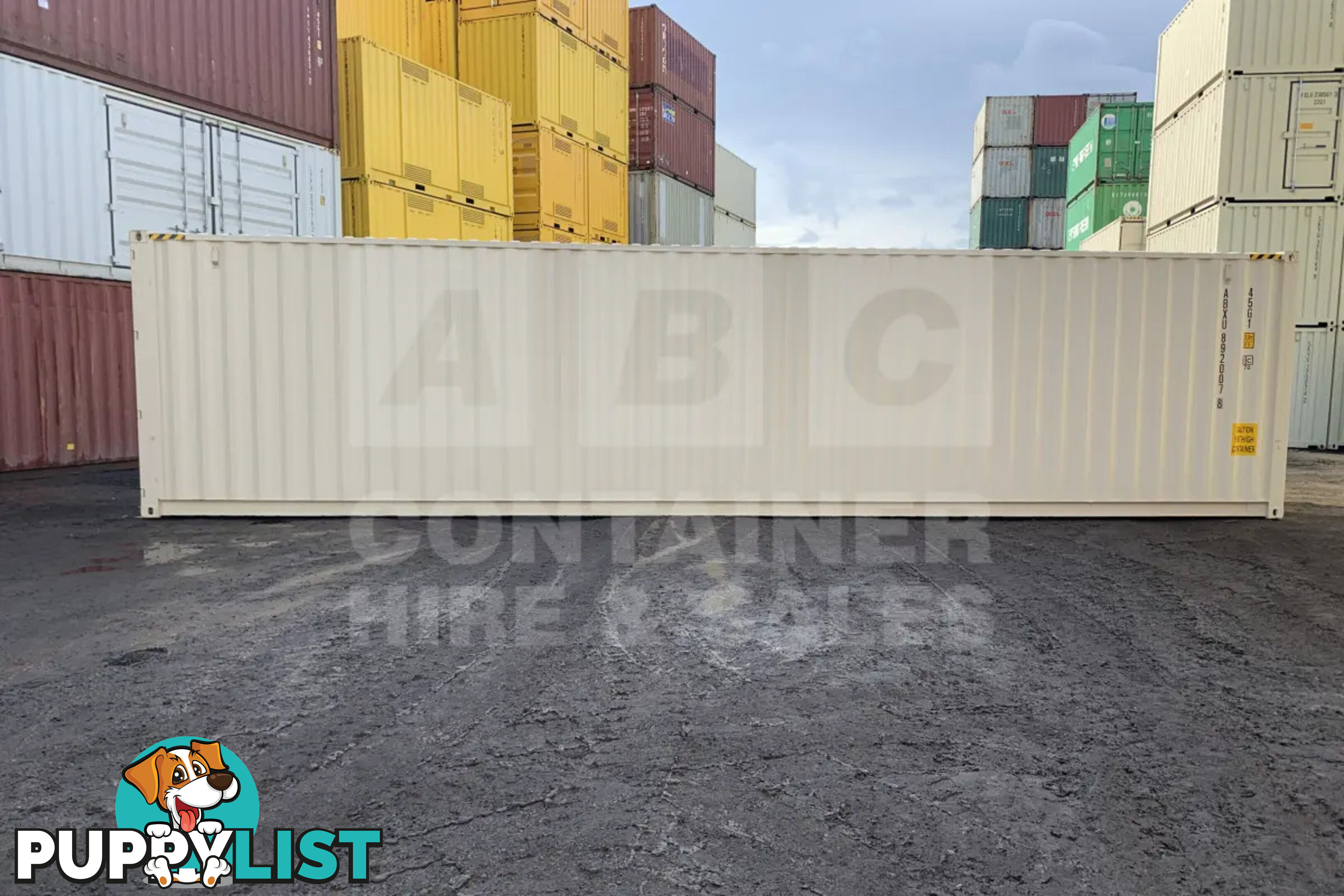40' HIGH CUBE SHIPPING CONTAINER (STEEL FLOOR) - in Brisbane