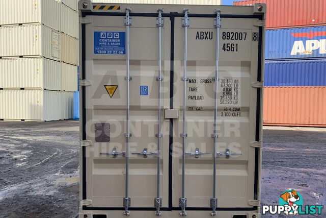 40' HIGH CUBE SHIPPING CONTAINER (STEEL FLOOR) - in Brisbane