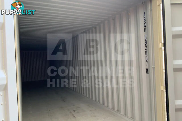 40' HIGH CUBE SHIPPING CONTAINER (STEEL FLOOR) - in Brisbane