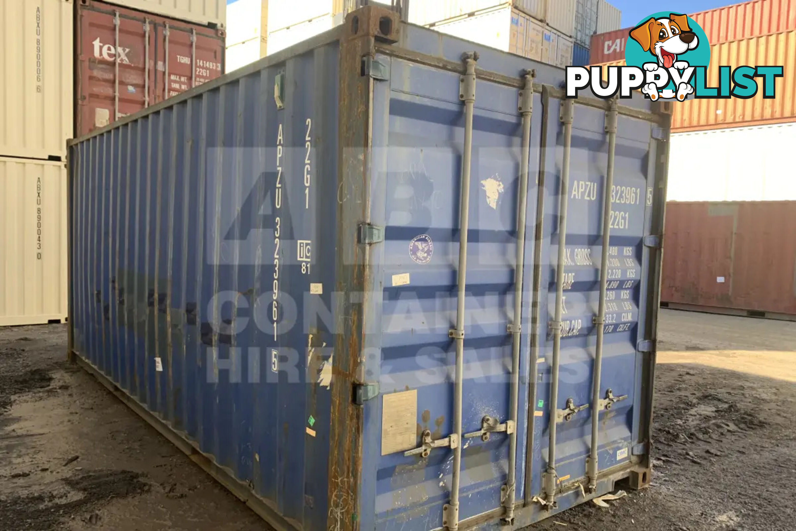 20' STANDARD HEIGHT SHIPPING CONTAINER