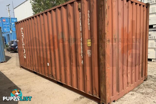 20' STANDARD HEIGHT SHIPPING CONTAINER - in Brisbane