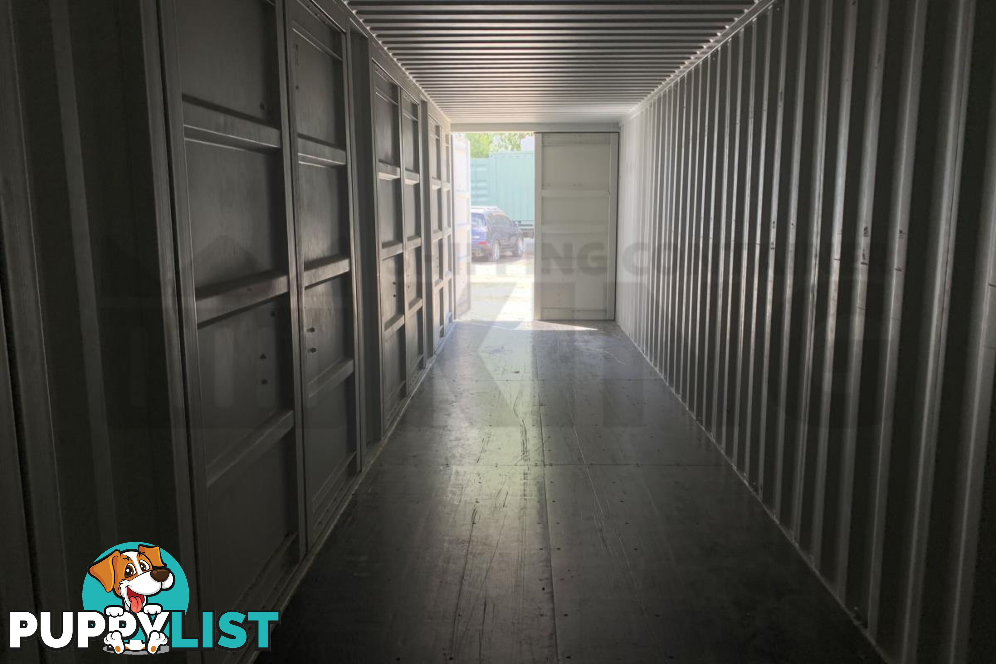 40' HIGH CUBE PARTIAL SIDE OPENING SHIPPING CONTAINER (4 SETS OF SIDE DOORS) - in Brisbane