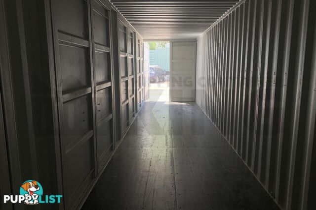 40' HIGH CUBE PARTIAL SIDE OPENING SHIPPING CONTAINER (4 SETS OF SIDE DOORS) - in Brisbane