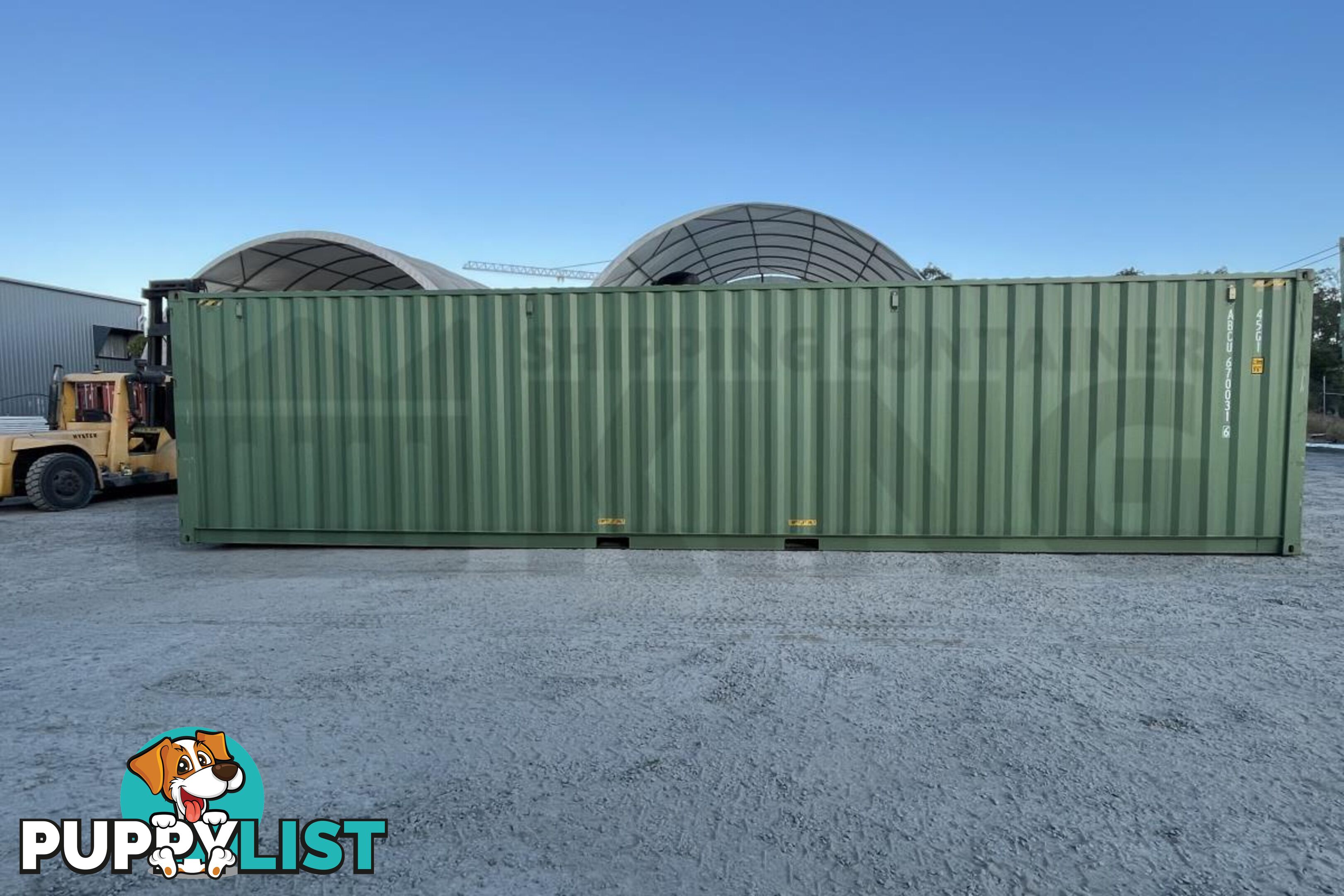 40' HIGH CUBE SHIPPING CONTAINER (STEEL FLOOR) - in Brisbane