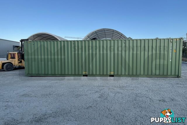 40' HIGH CUBE SHIPPING CONTAINER (STEEL FLOOR) - in Brisbane