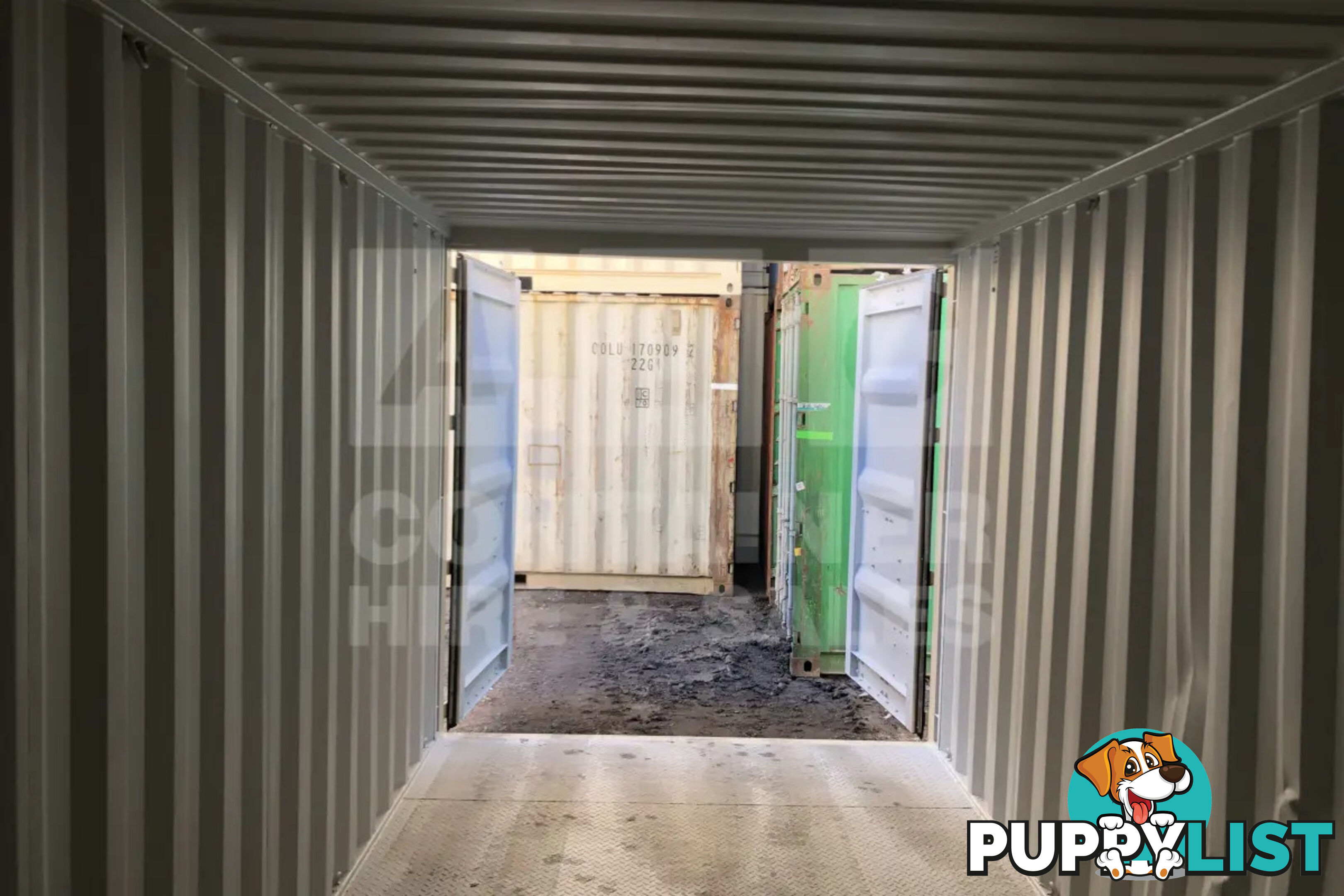 20' STANDARD HEIGHT SHIPPING CONTAINER (STEEL FLOOR)