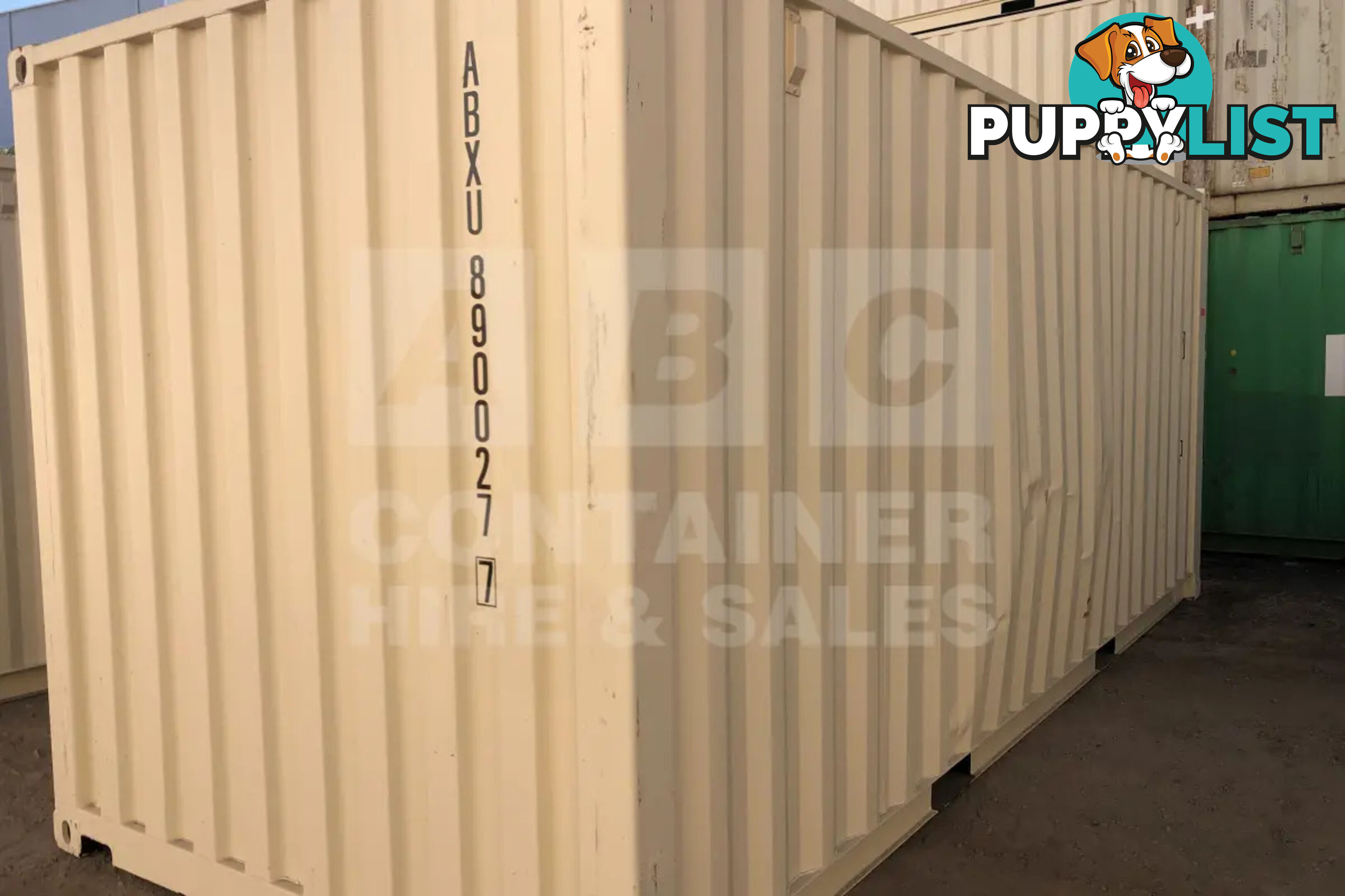 20' STANDARD HEIGHT SHIPPING CONTAINER (STEEL FLOOR)