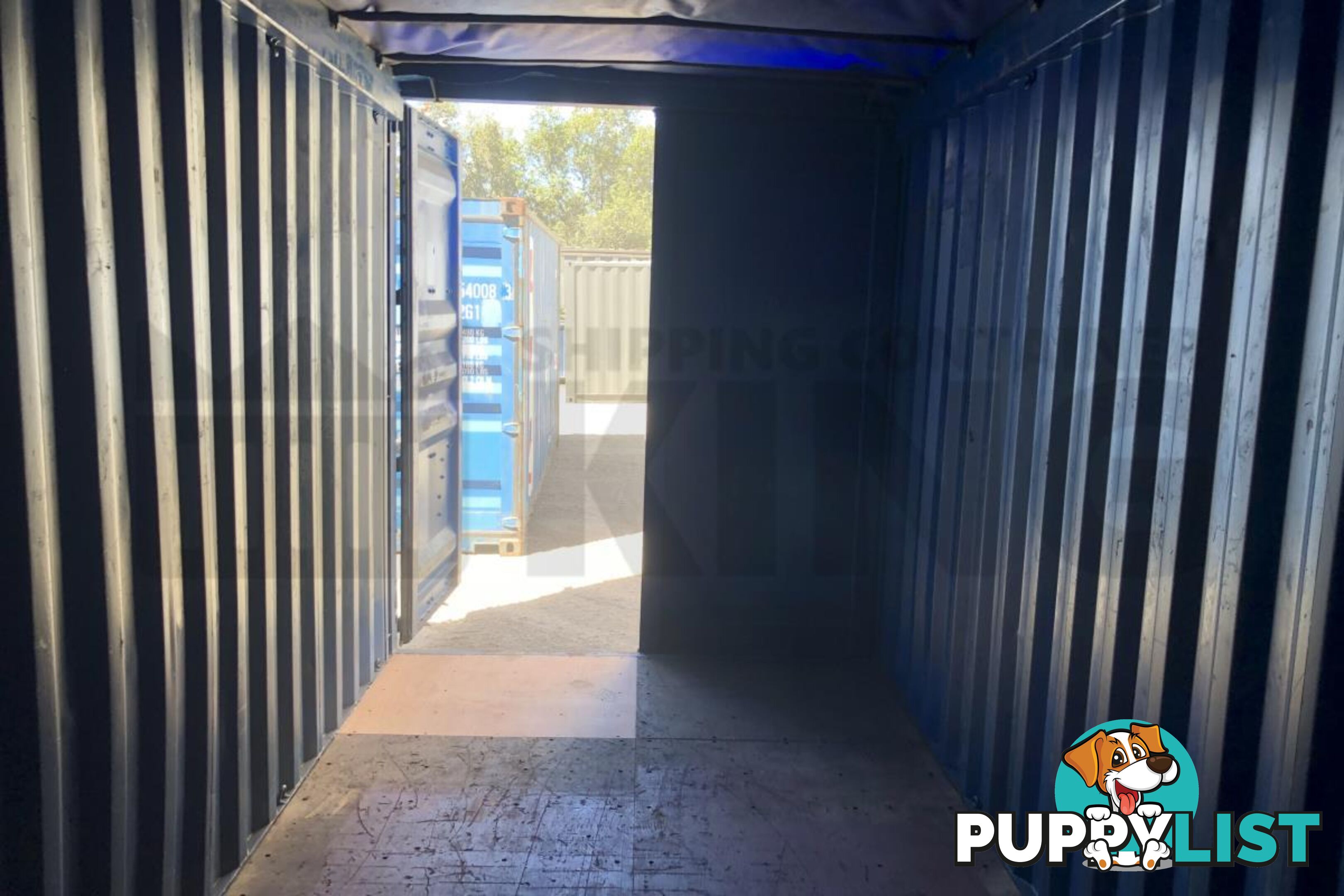 20' HIGH CUBE OPEN TOP SHIPPING CONTAINER (TARP AND BOWS) - in Brisbane