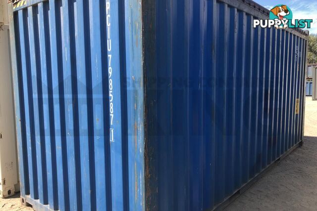 20' HIGH CUBE OPEN TOP SHIPPING CONTAINER (TARP AND BOWS) - in Brisbane