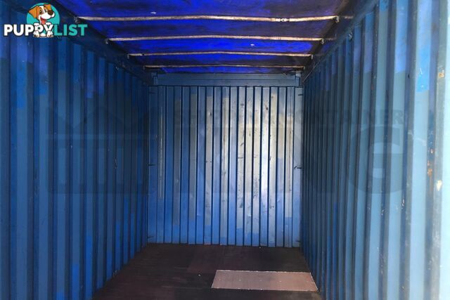 20' HIGH CUBE OPEN TOP SHIPPING CONTAINER (TARP AND BOWS) - in Brisbane