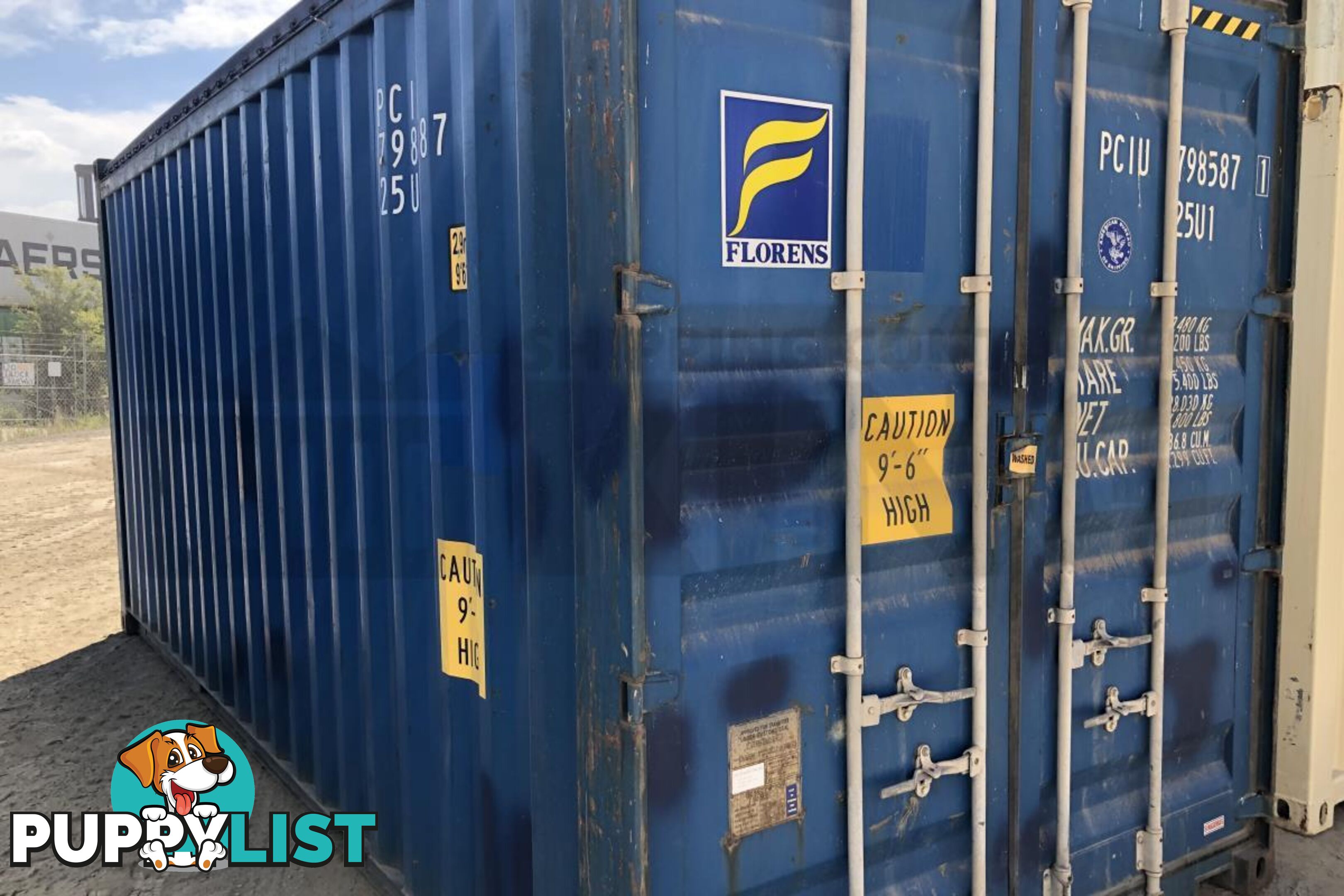 20' HIGH CUBE OPEN TOP SHIPPING CONTAINER (TARP AND BOWS) - in Brisbane