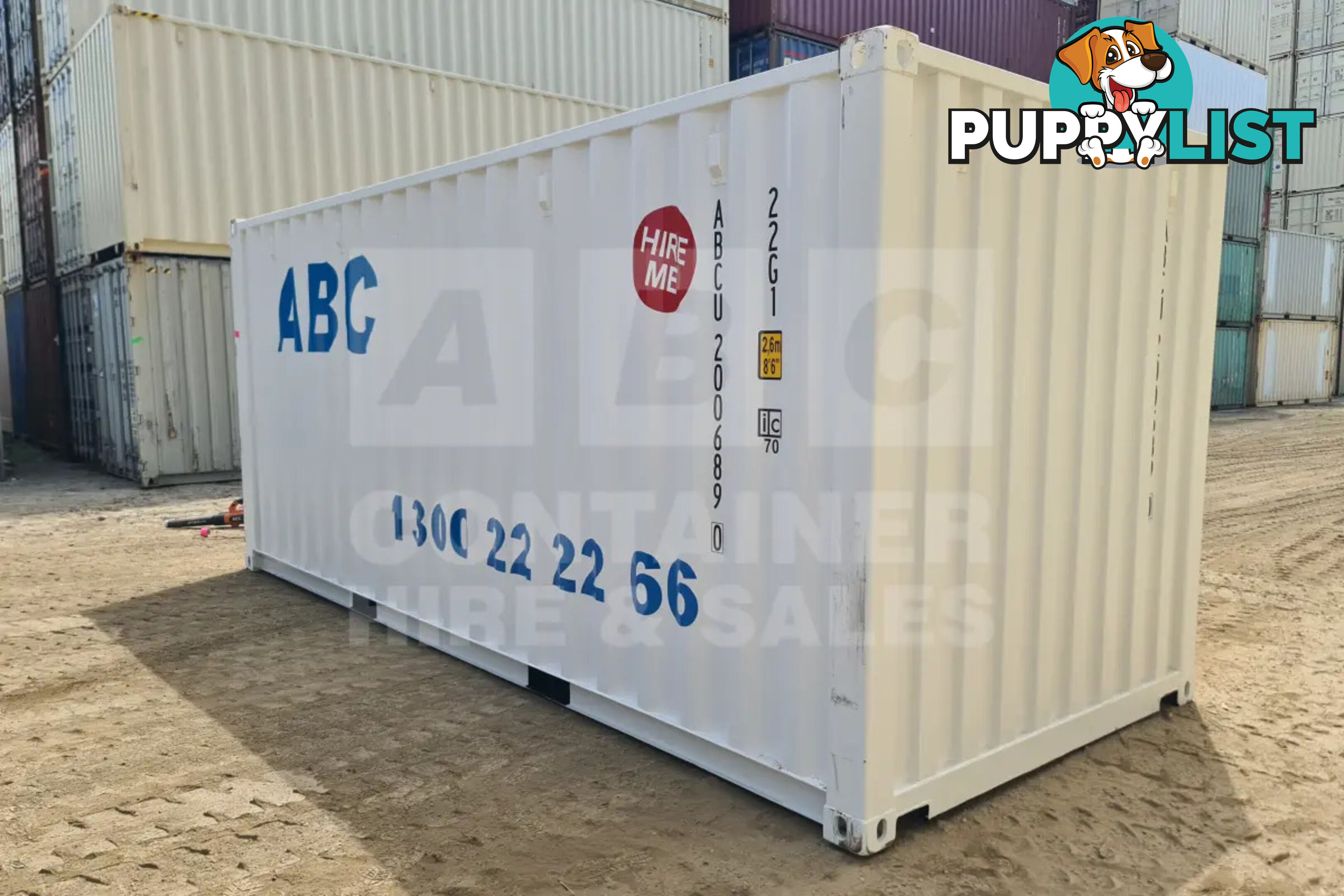 20' STANDARD HEIGHT SHIPPING CONTAINER - in Gympie