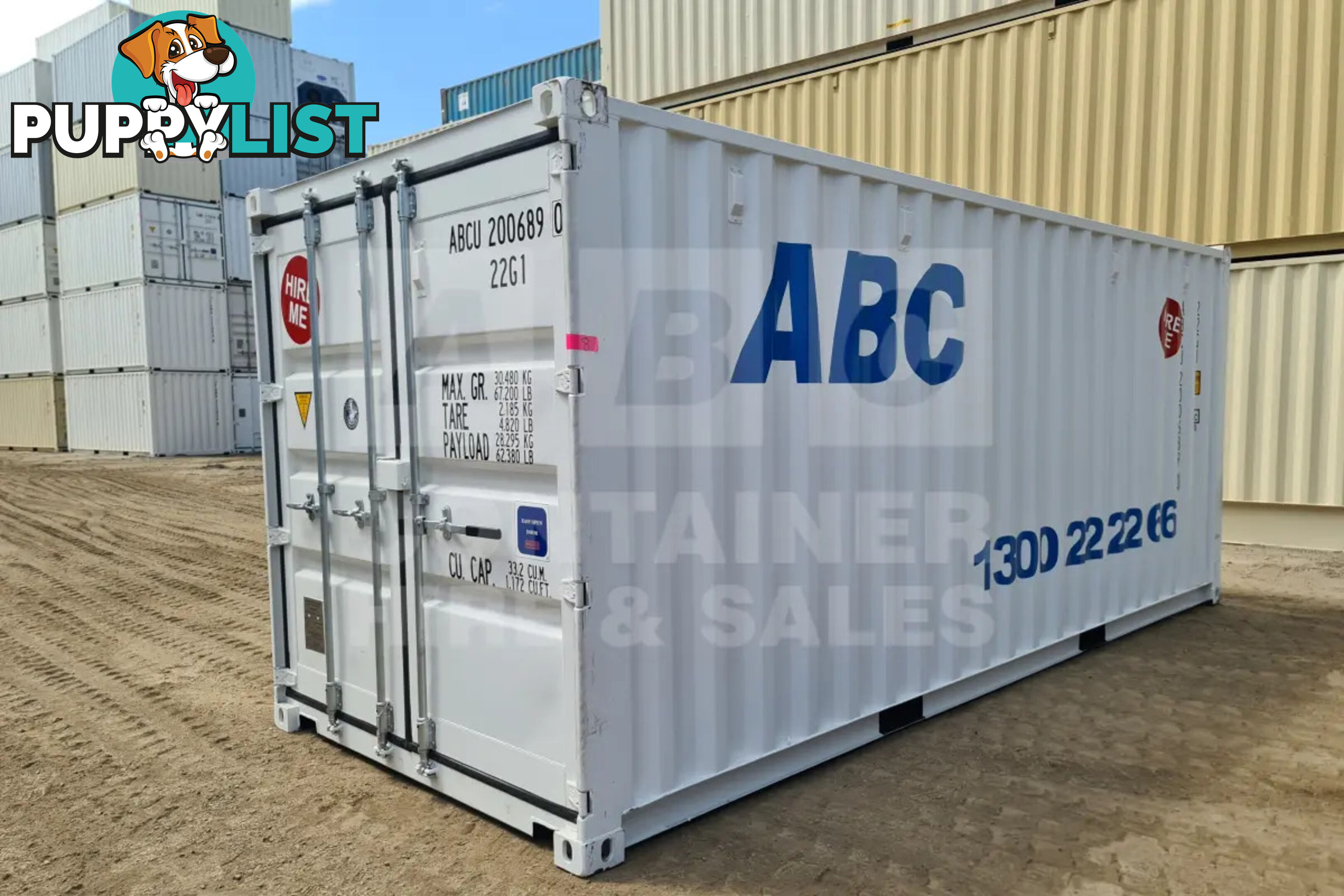 20' STANDARD HEIGHT SHIPPING CONTAINER - in Gympie