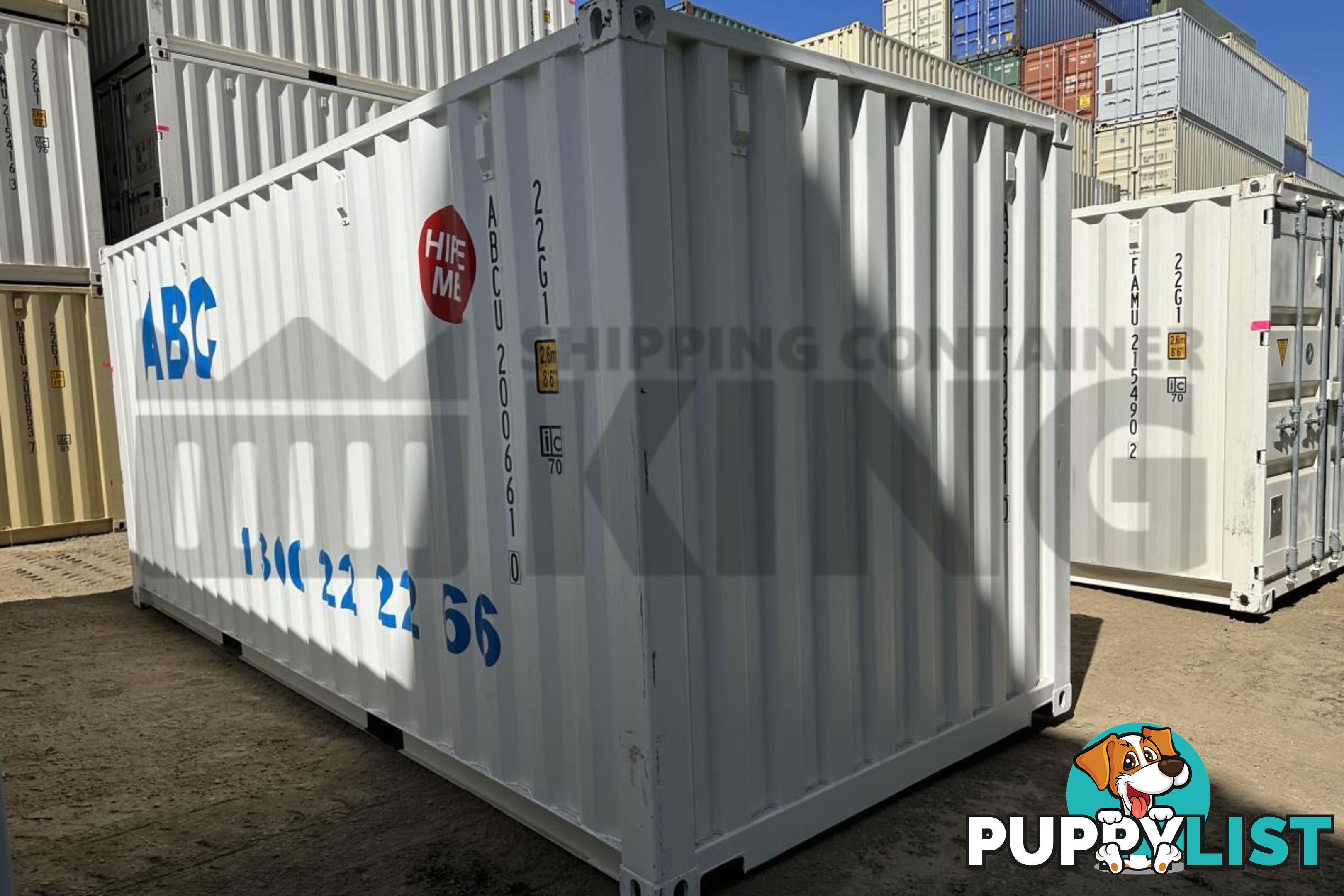 20' STANDARD HEIGHT SHIPPING CONTAINER