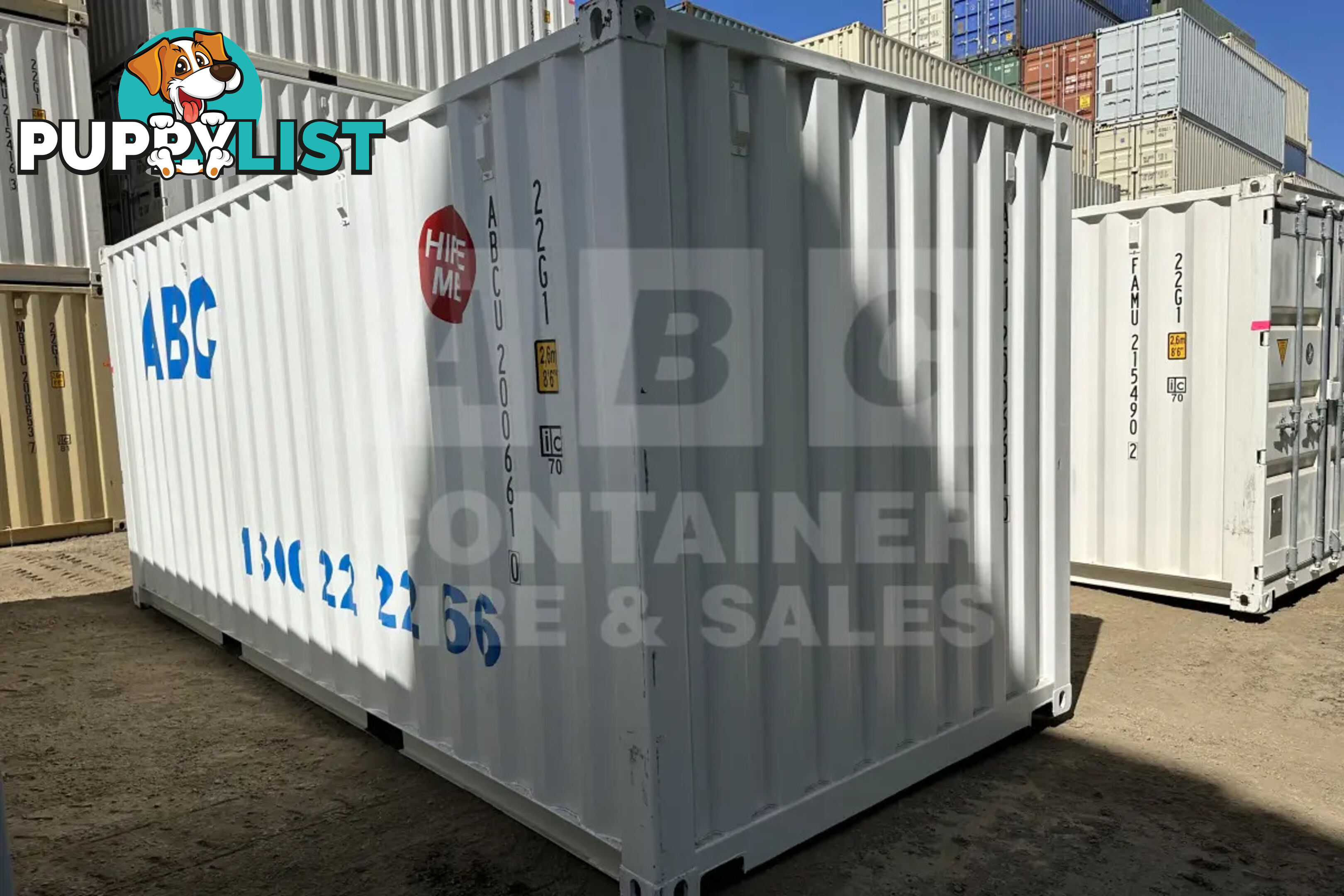 20' STANDARD HEIGHT SHIPPING CONTAINER