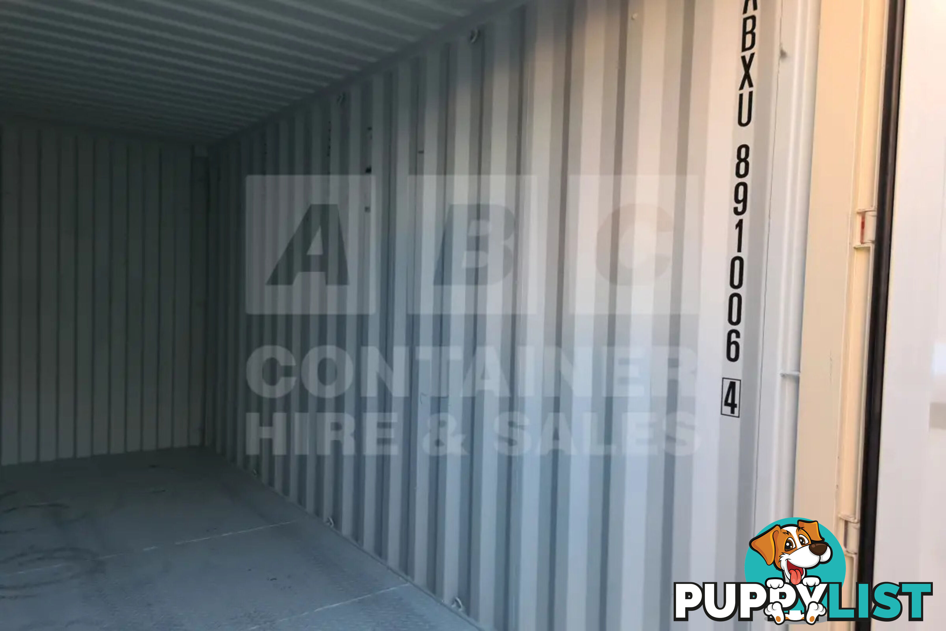 20' HIGH CUBE SHIPPING CONTAINER (STEEL FLOOR)