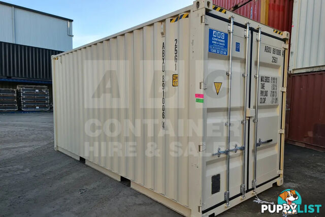 20' HIGH CUBE SHIPPING CONTAINER (STEEL FLOOR)