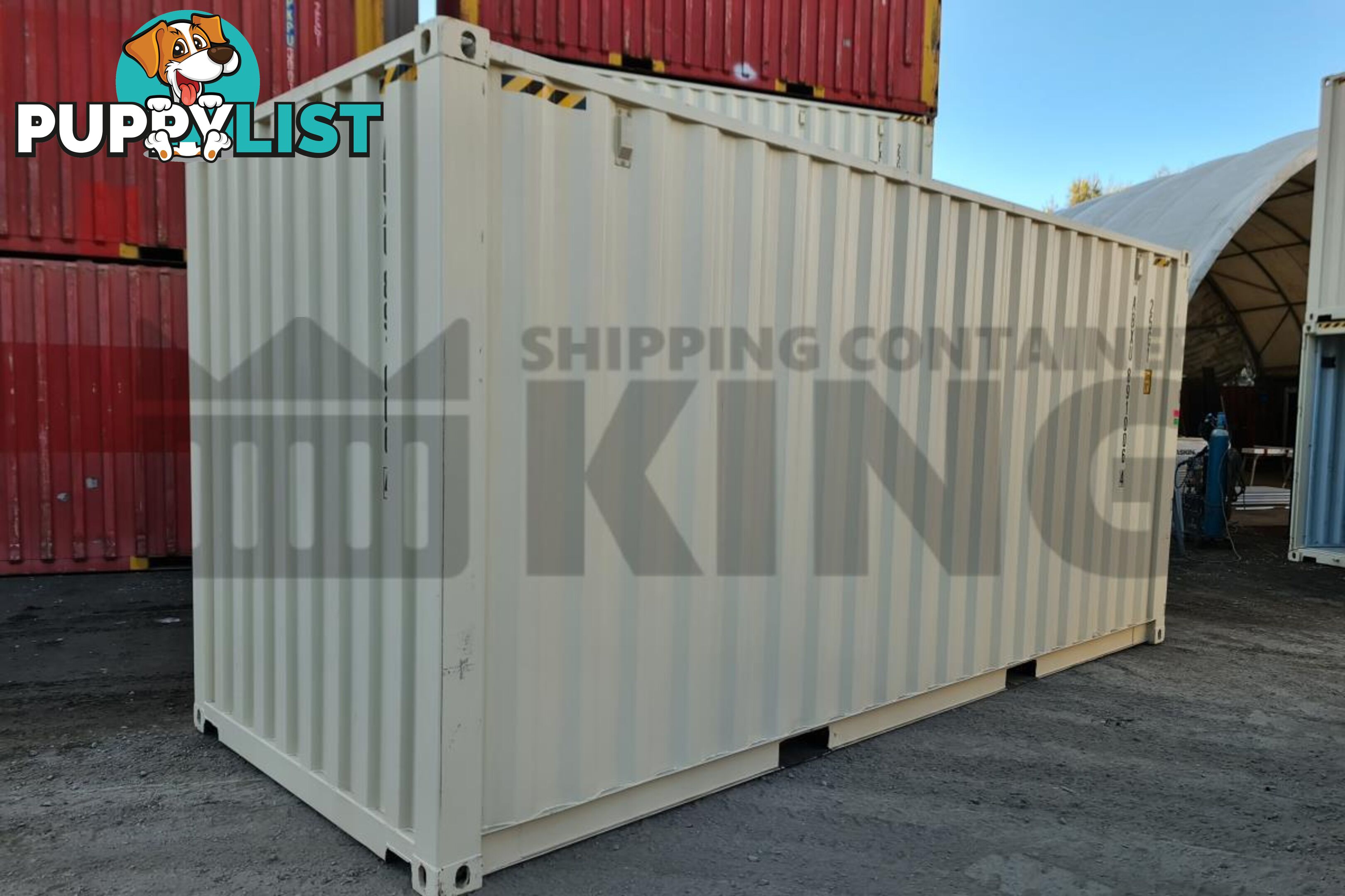 20' HIGH CUBE SHIPPING CONTAINER (STEEL FLOOR) - in Brisbane