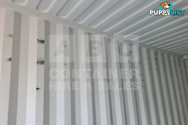 20' HIGH CUBE SHIPPING CONTAINER (STEEL FLOOR)