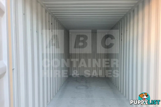 20' HIGH CUBE SHIPPING CONTAINER (STEEL FLOOR)