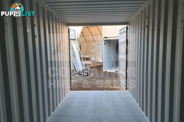 20' HIGH CUBE SHIPPING CONTAINER (STEEL FLOOR)