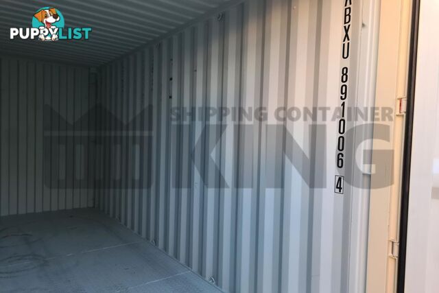 20' HIGH CUBE SHIPPING CONTAINER (STEEL FLOOR) - in Brisbane