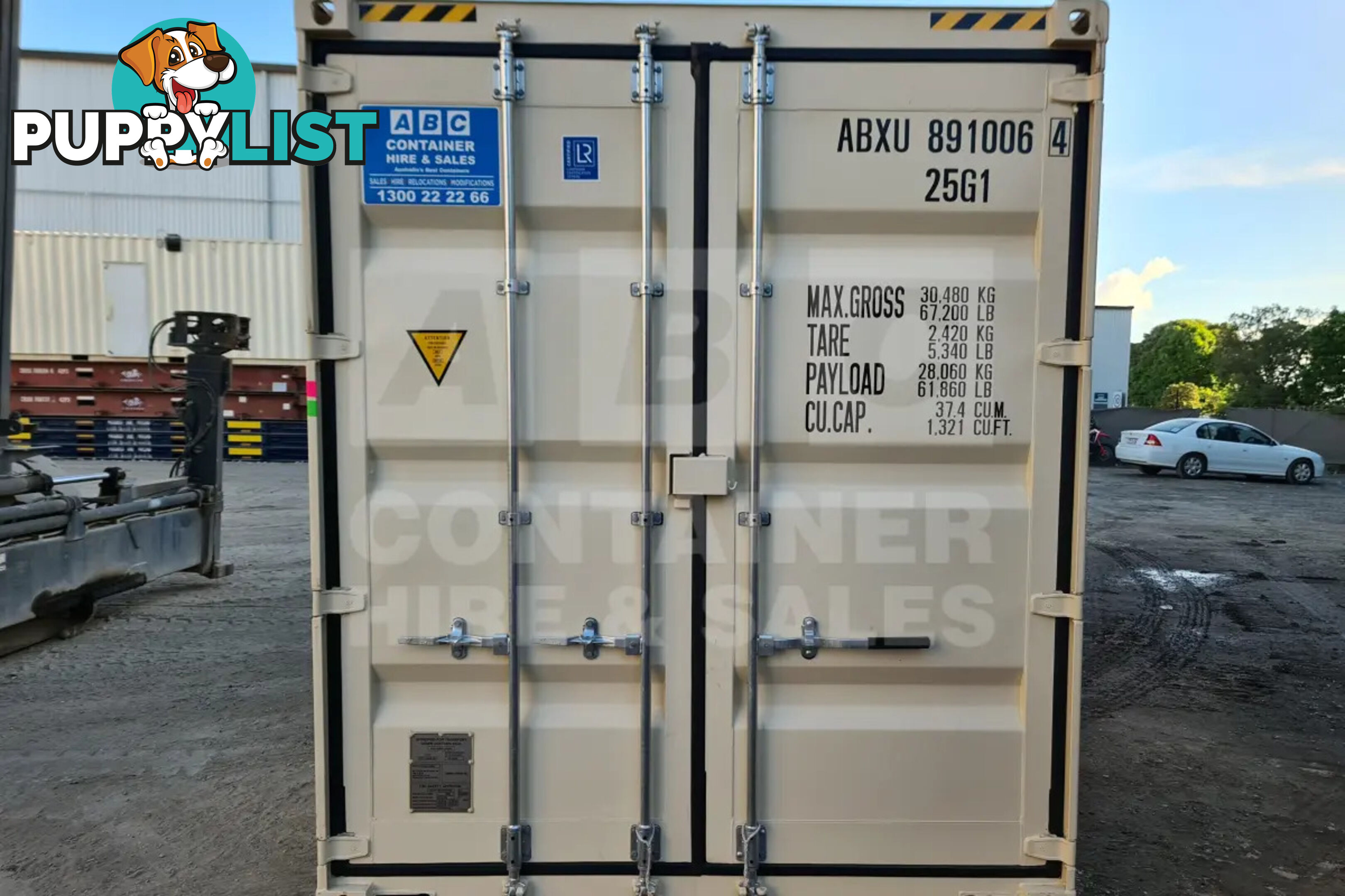 20' HIGH CUBE SHIPPING CONTAINER (STEEL FLOOR)