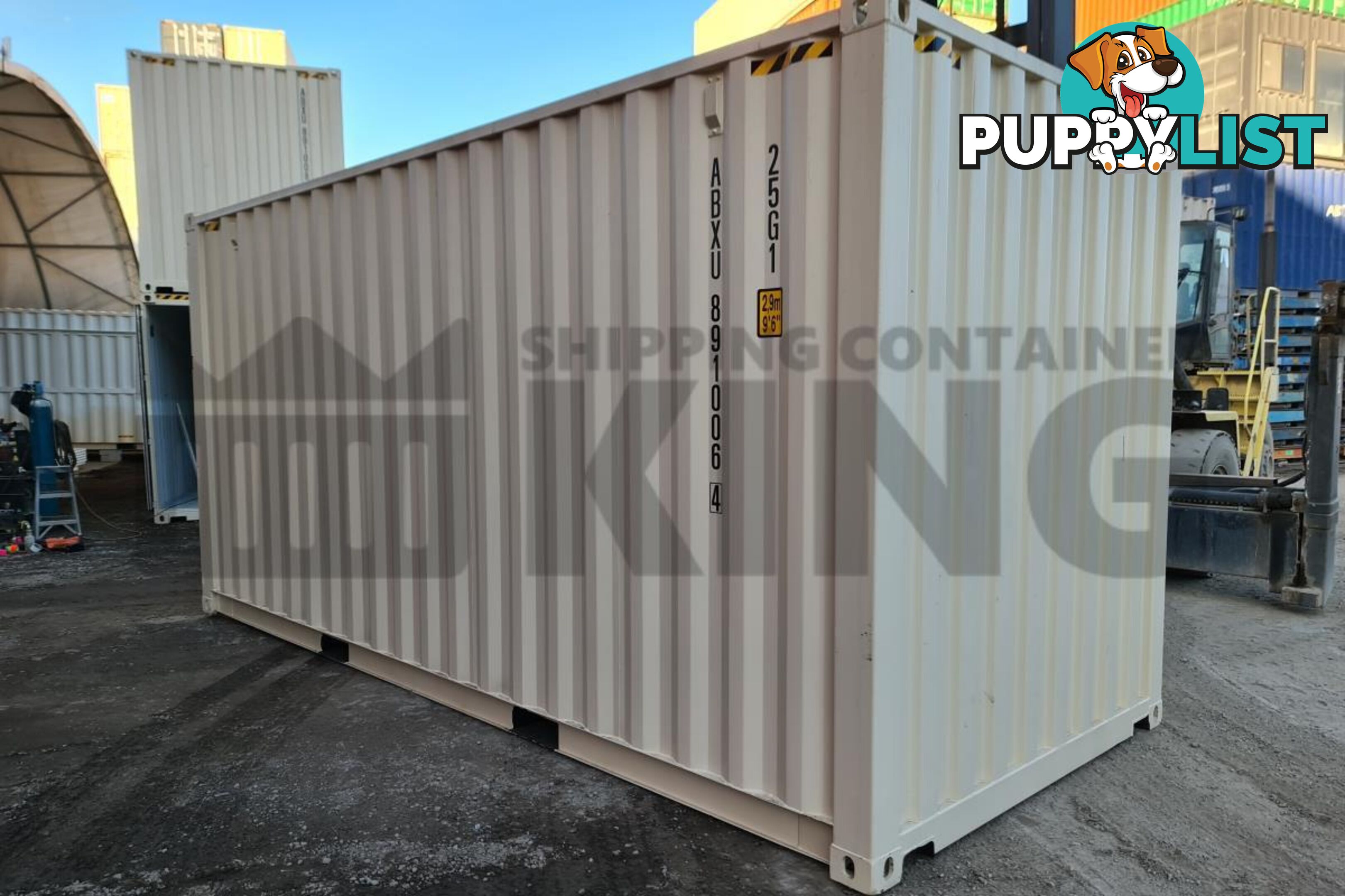 20' HIGH CUBE SHIPPING CONTAINER (STEEL FLOOR) - in Brisbane