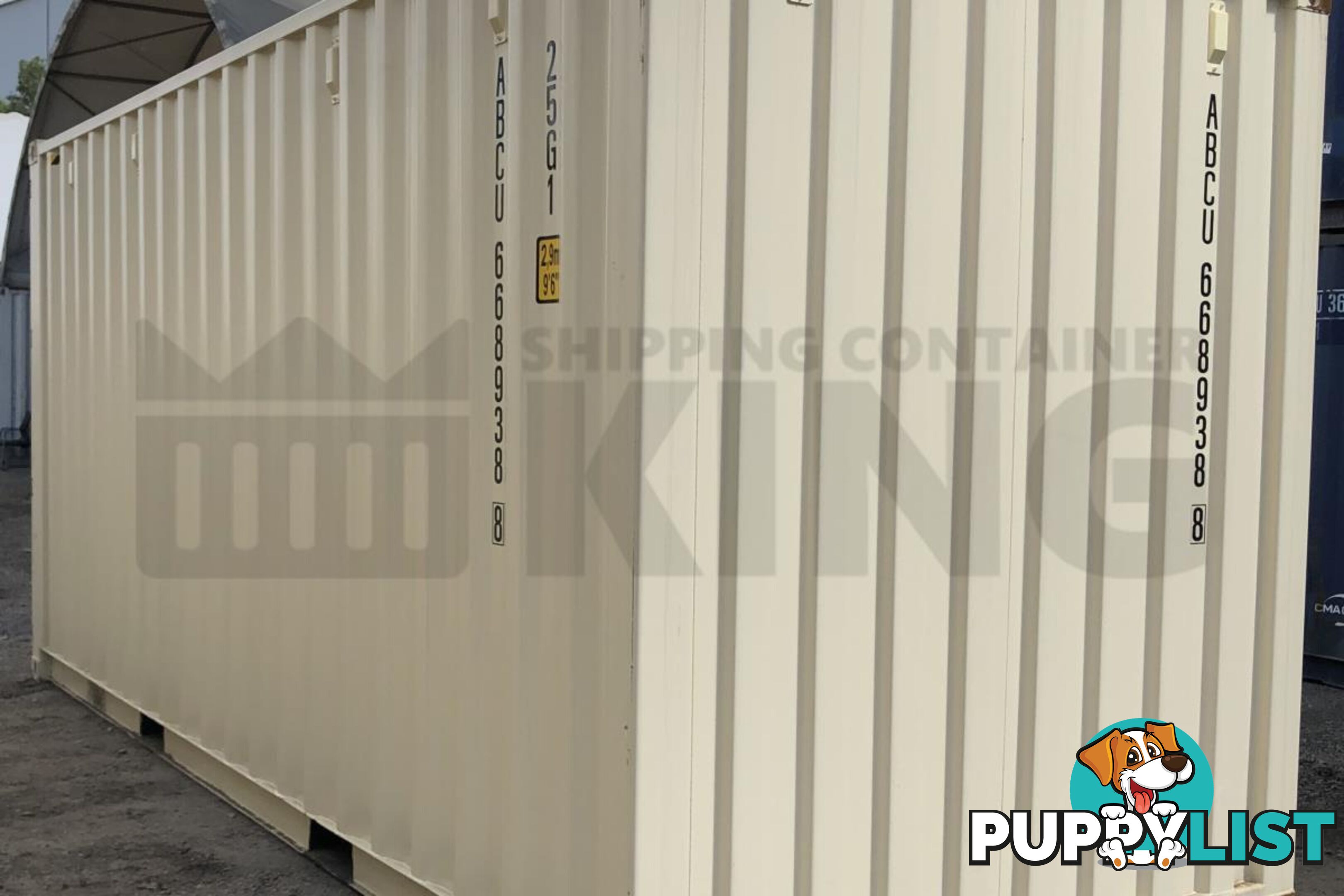 20' HIGH CUBE SHIPPING CONTAINER (STEEL FLOOR) - in Rockhampton