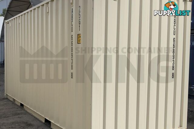 20' HIGH CUBE SHIPPING CONTAINER (STEEL FLOOR) - in Rockhampton