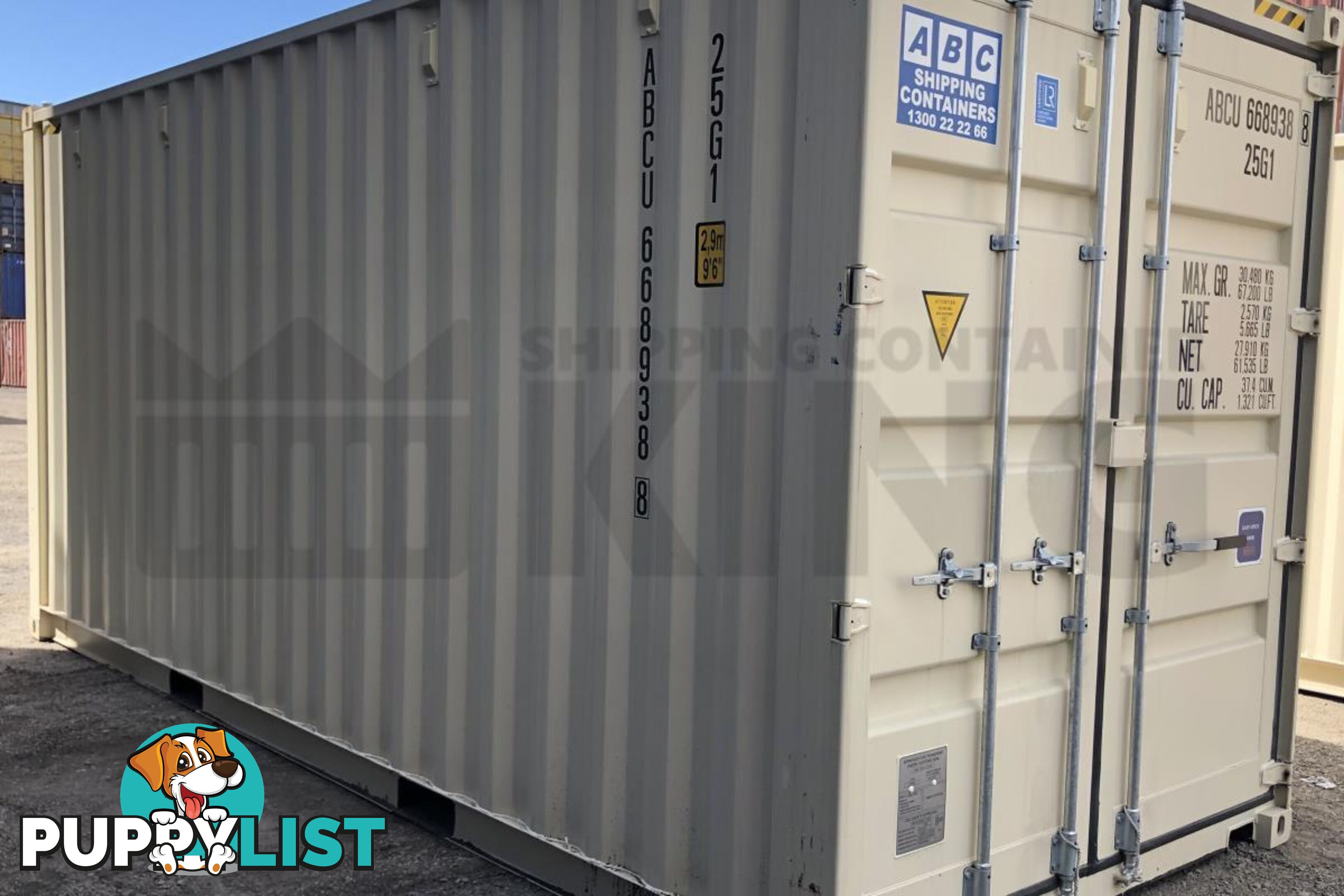 20' HIGH CUBE SHIPPING CONTAINER (STEEL FLOOR) - in Rockhampton