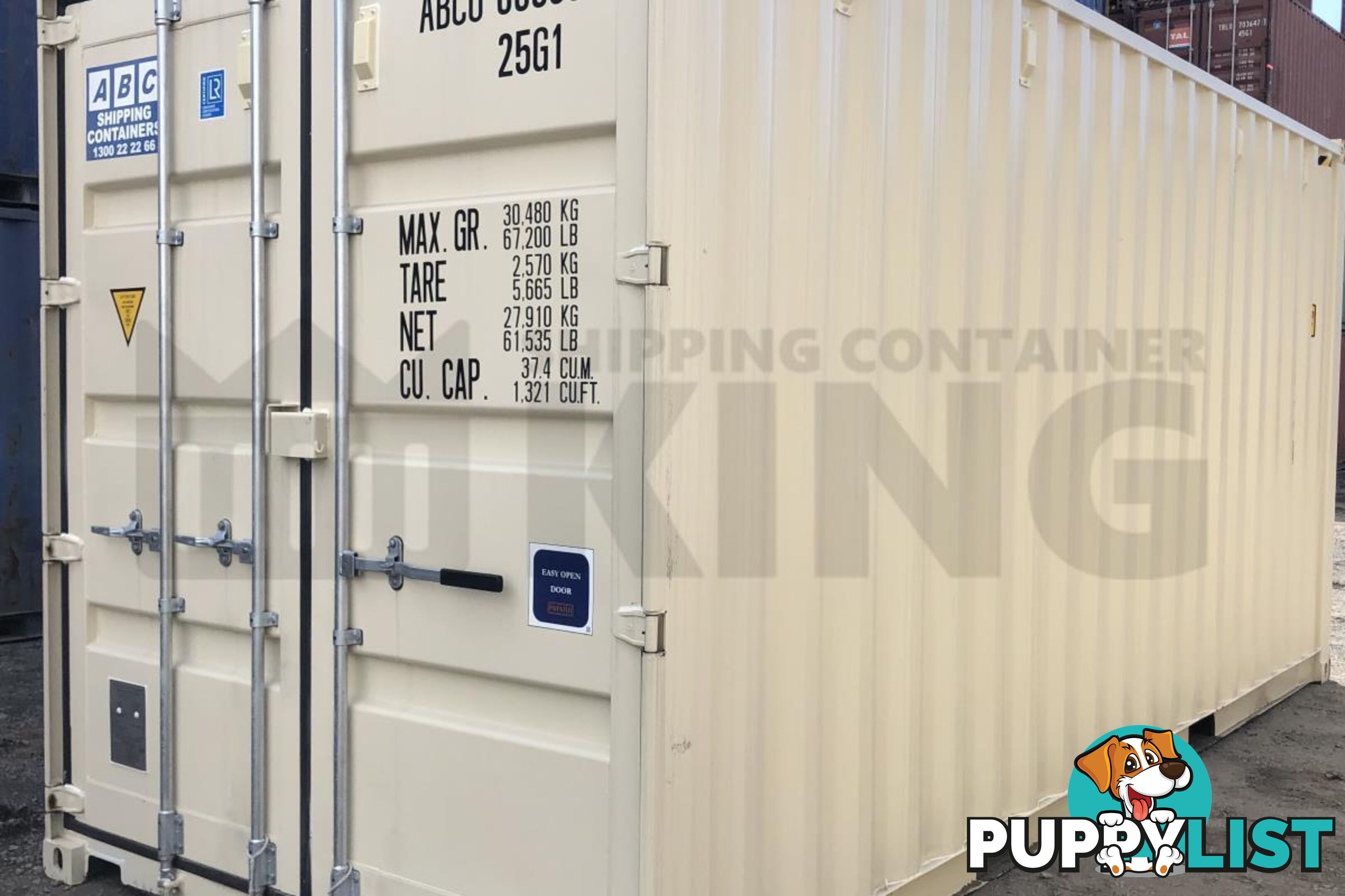 20' HIGH CUBE SHIPPING CONTAINER (STEEL FLOOR) - in Rockhampton