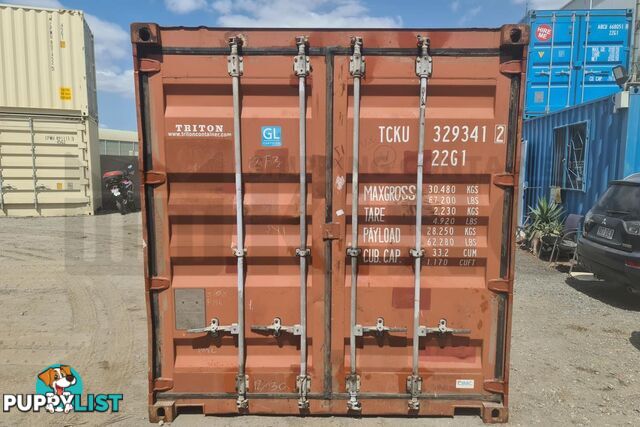 20' STANDARD HEIGHT SHIPPING CONTAINER - in Brisbane