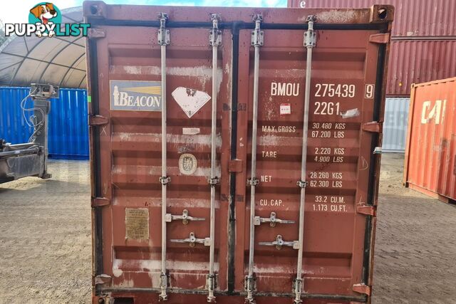 20' STANDARD HEIGHT SHIPPING CONTAINER - in Townsville