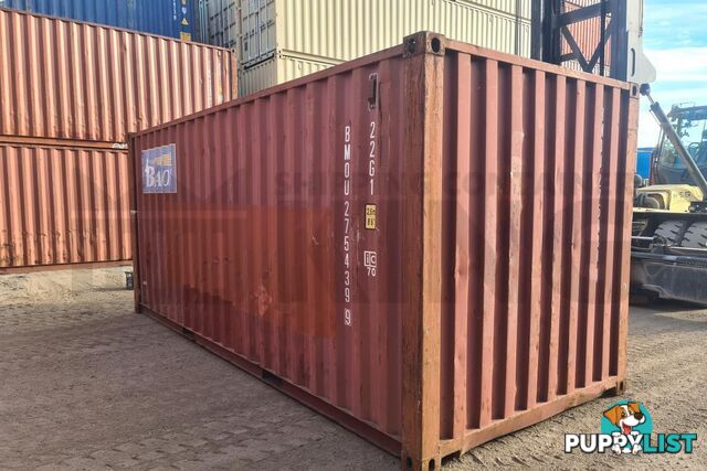 20' STANDARD HEIGHT SHIPPING CONTAINER - in Townsville