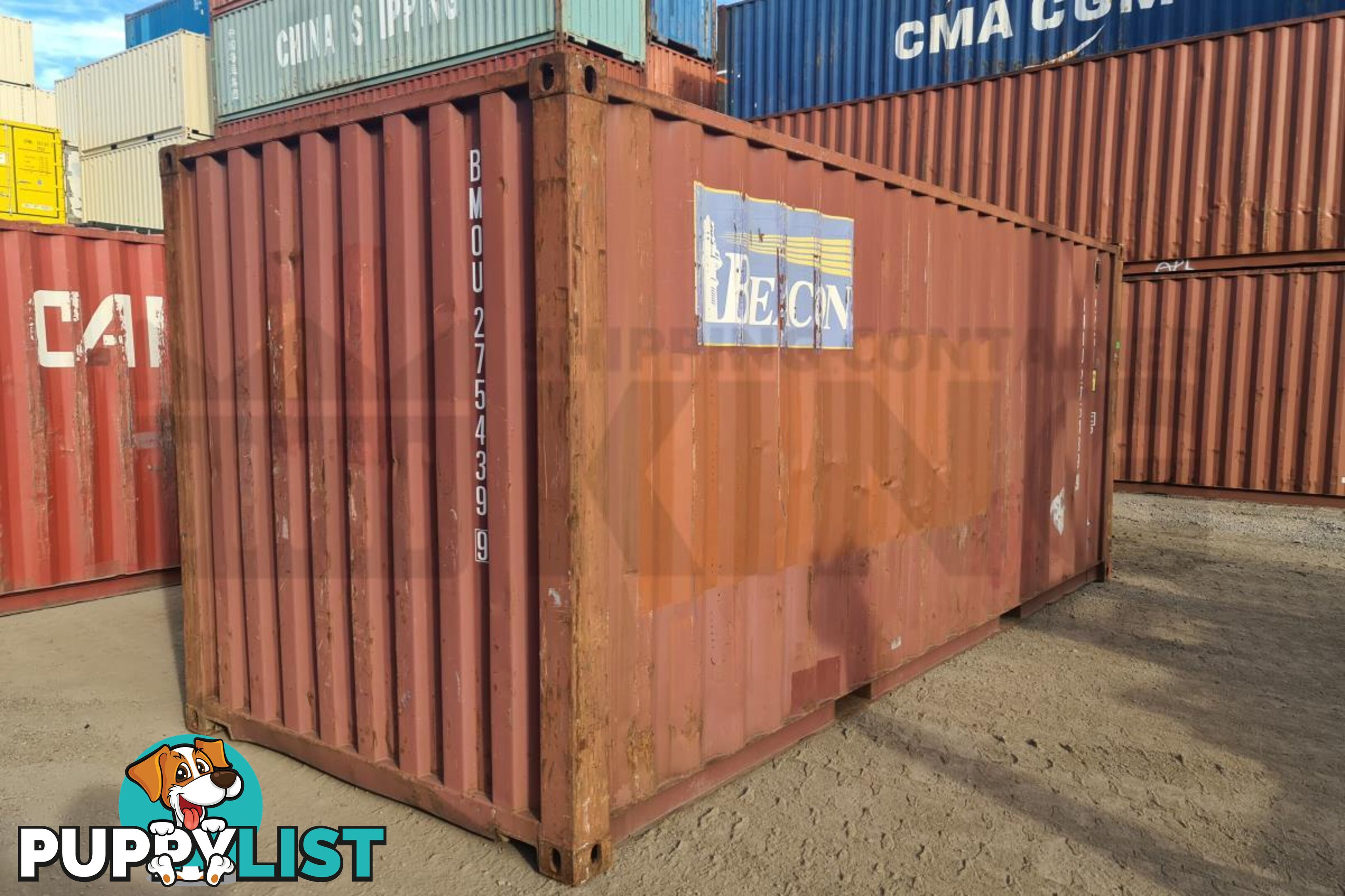 20' STANDARD HEIGHT SHIPPING CONTAINER - in Townsville