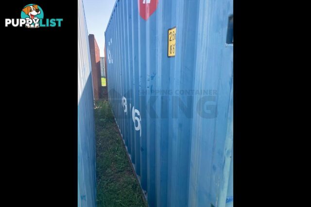 20' STANDARD HEIGHT SHIPPING CONTAINER - in Chinchilla