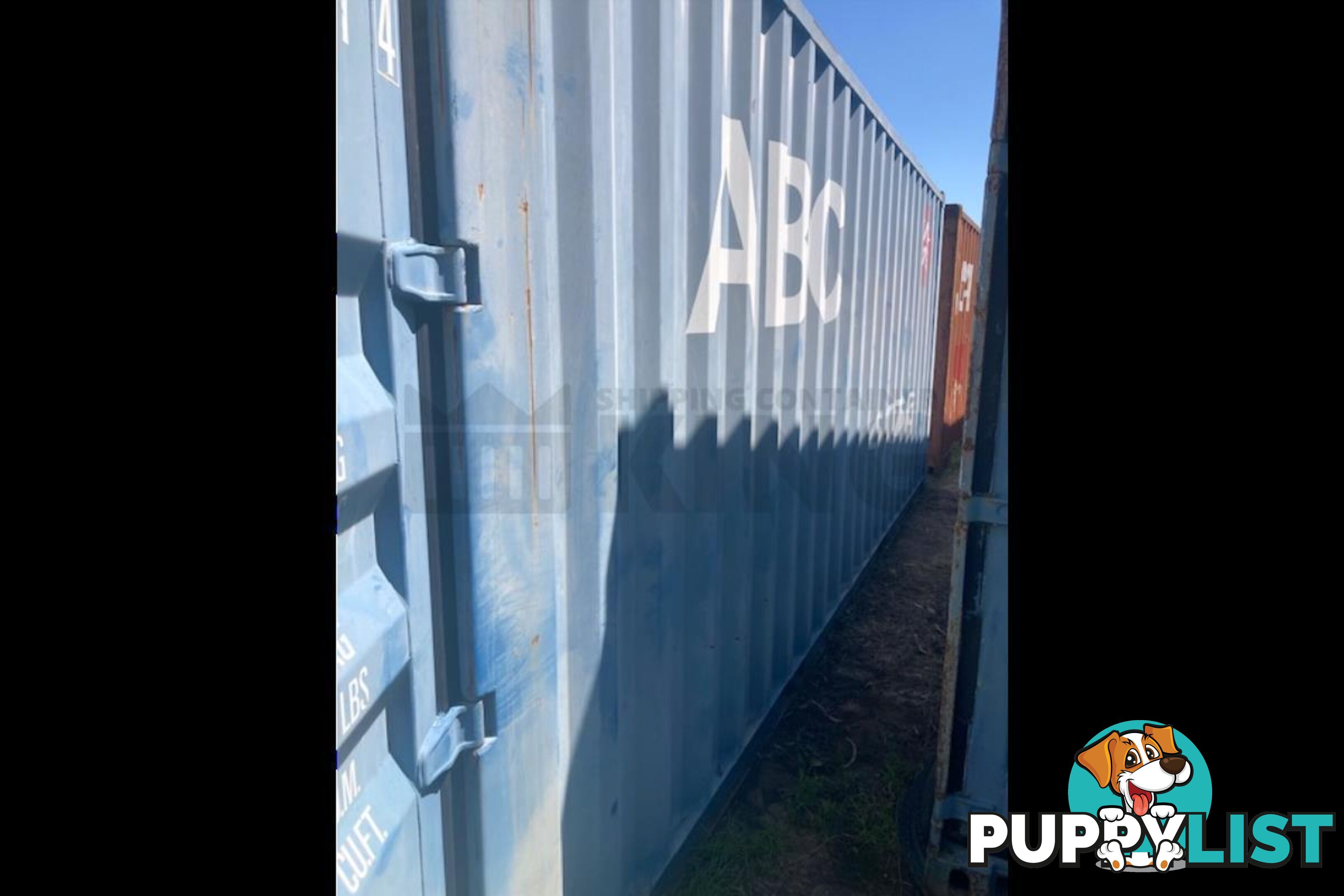 20' STANDARD HEIGHT SHIPPING CONTAINER - in Chinchilla