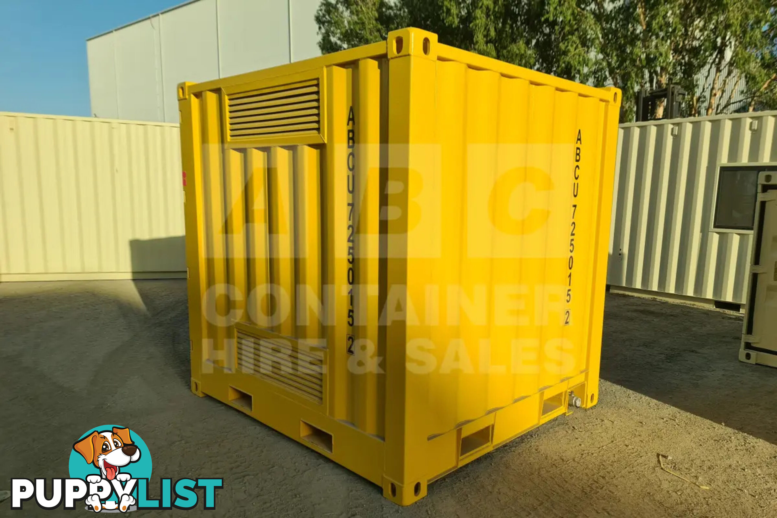 8' DANGEROUS GOODS SHIPPING CONTAINER (4 CORNER POST)