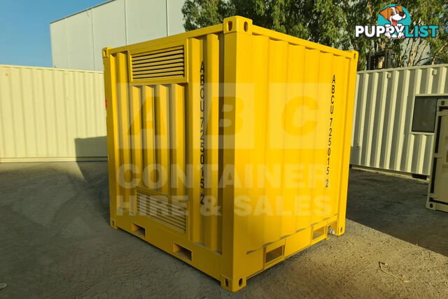 8' DANGEROUS GOODS SHIPPING CONTAINER (4 CORNER POST)