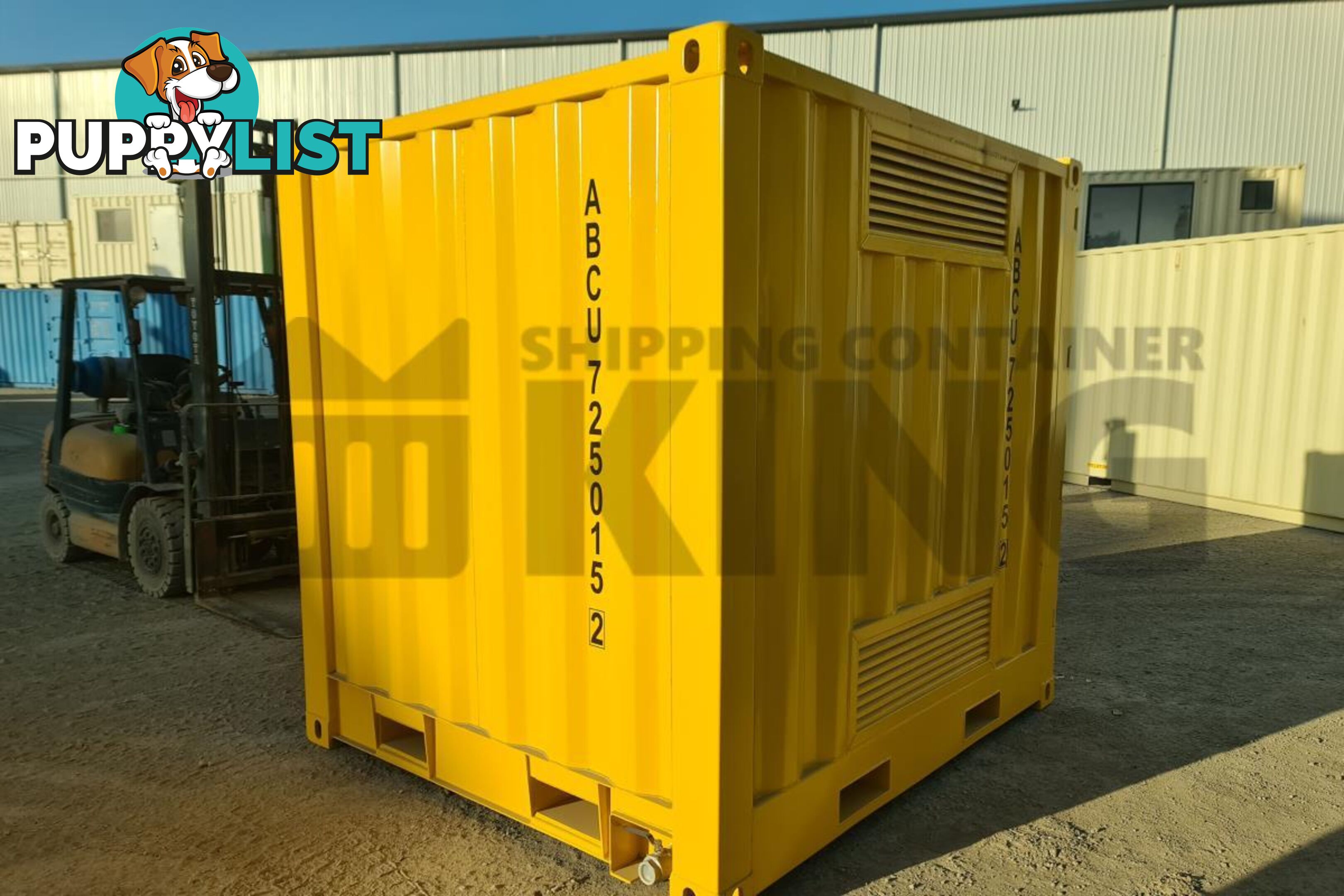 8' DANGEROUS GOODS SHIPPING CONTAINER (4 CORNER POST)