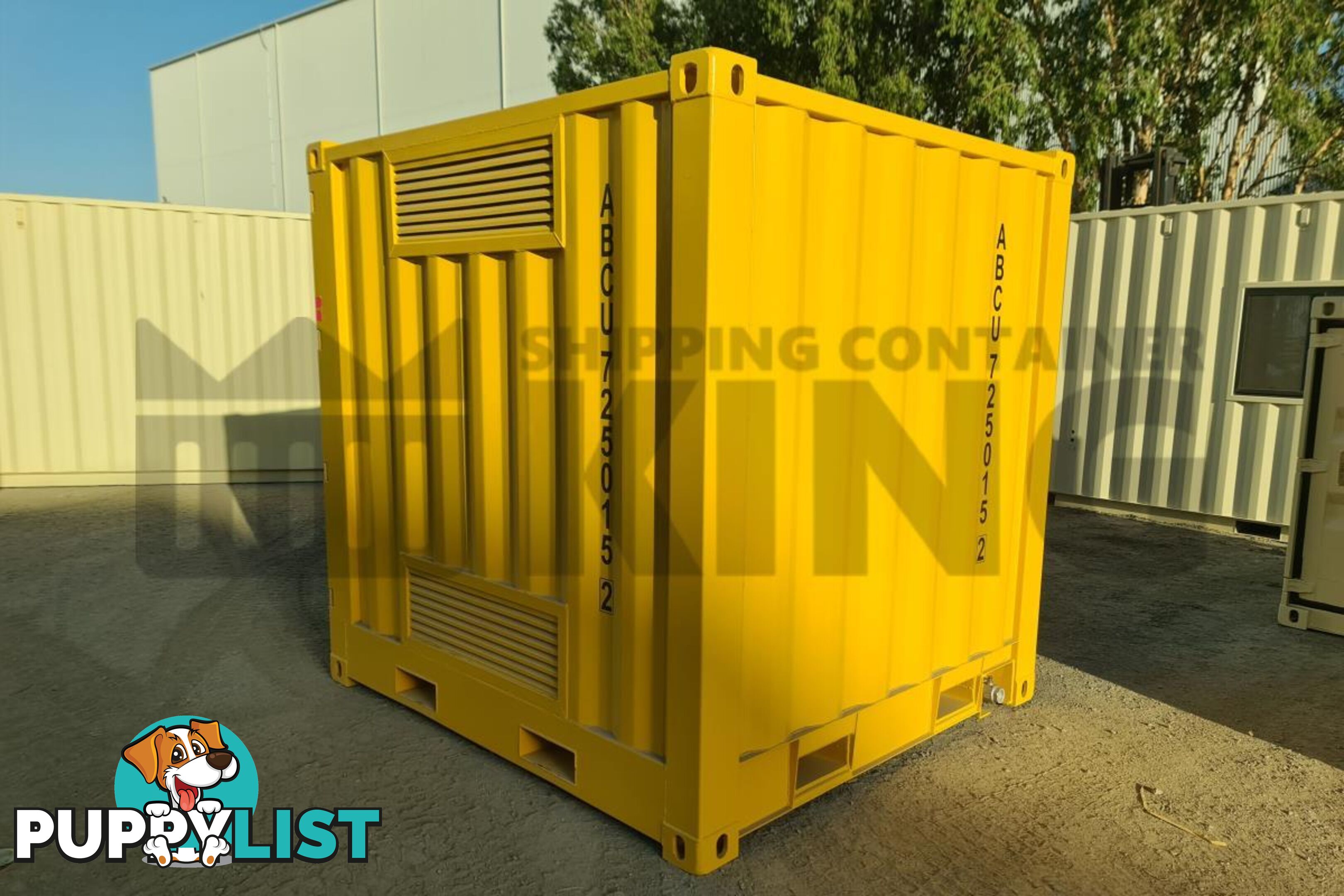 8' DANGEROUS GOODS SHIPPING CONTAINER (4 CORNER POST)