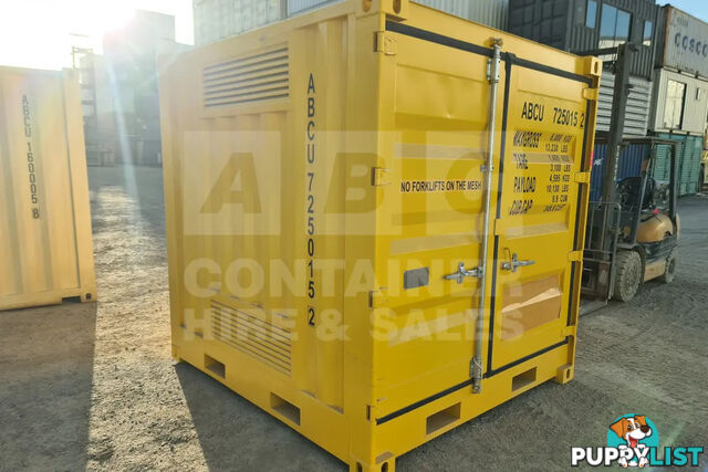 8' DANGEROUS GOODS SHIPPING CONTAINER (4 CORNER POST)