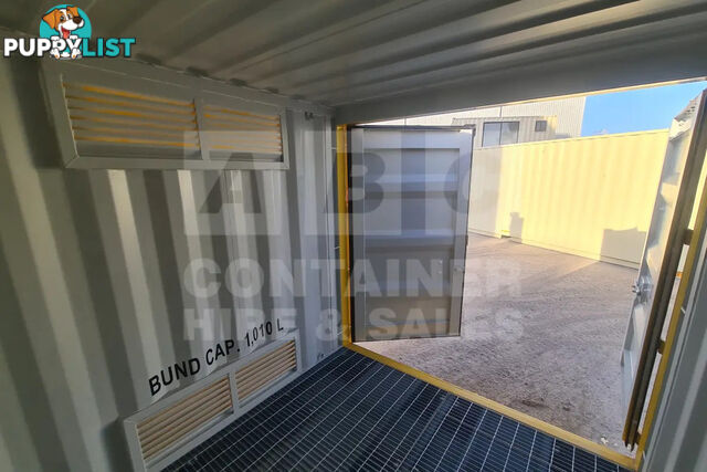 8' DANGEROUS GOODS SHIPPING CONTAINER (4 CORNER POST)