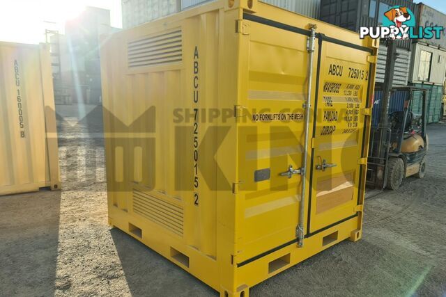 8' DANGEROUS GOODS SHIPPING CONTAINER (4 CORNER POST)