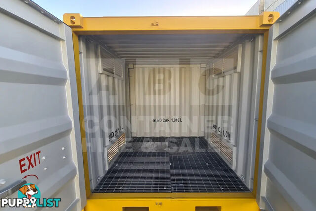 8' DANGEROUS GOODS SHIPPING CONTAINER (4 CORNER POST)